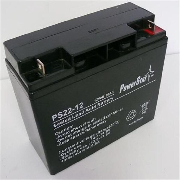 Batteryjack PowerStar 12V, 22Ah Battery BP17-12 GP12170 ES17-12 JC-1270 BA46971 - main